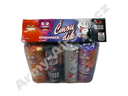 Dýmovnice značkovací New Color 4 barvy  Pyrotechnika