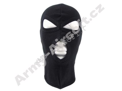 Kukla černá 3 - tenká  Maskáče