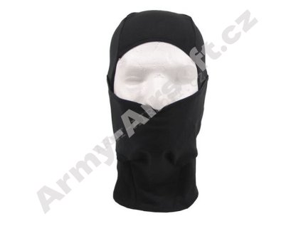 Kukla s překrytím elastan ČERNÁ - MFH  Maskáče