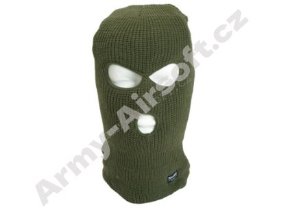 Kukla pletená 3D Zelená - Mil-tec  Maskáče