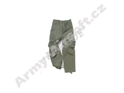Kalhoty Dětské ARMY oliv  Maskáče