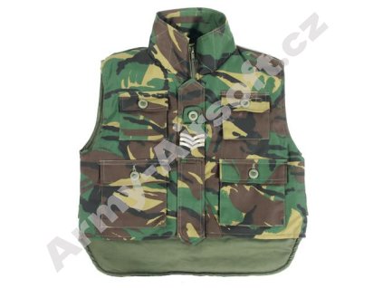 Vesta dětská SOLDIER 95 zateplená DPM TARN  Maskáče