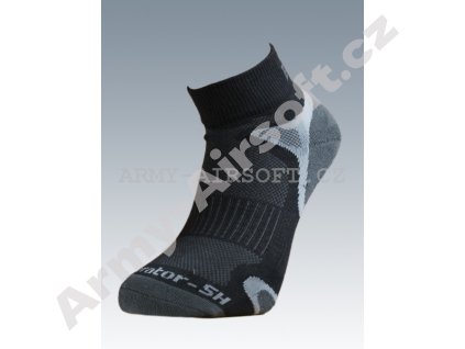Ponožky Batac Operator short se stříbrem black  Maskáče