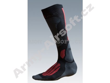 Ponožky Batac Mission black/red  Maskáče