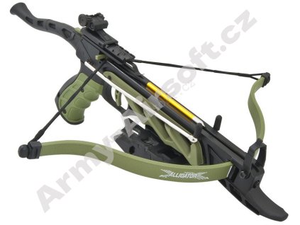 Pistolová kuše Aligator TCS1 80 lbs green - Beast Hunter  Kuše