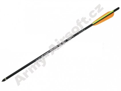 Šíp duralový 20'' HalfMoon černý 1ks  Kuše