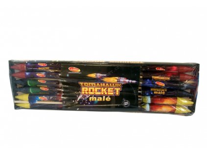 Pyrotechnika Rakety Tomahawk Rocket set 12ks 42cm - KLÁSEK