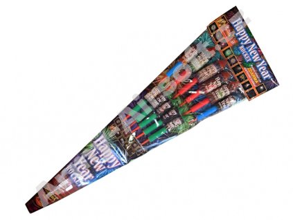 Pyrotechnika Rakety Happy New Year set 11ks - KLÁSEK  Pyrotechnika