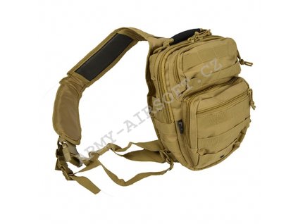 Batoh ASSAULT malý přes jedno rameno COYOTE  Army shop