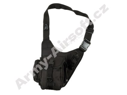 Taška přes rameno ČERNÁ - MFH  Army shop