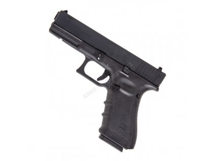 Airsoft pistole Glock 17 Gen4 MOS (G001RDB-BK) černý - kovový závěr, blowback - WE