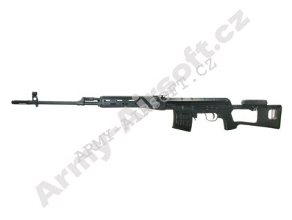 Airsoft Sniper SVD Dragunov Black - AK  Airsoft