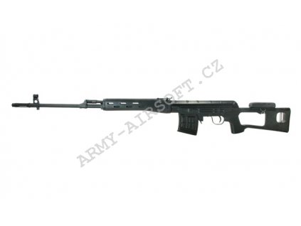 Airsoft Sniper SVD Dragunov Black - AK  Airsoft