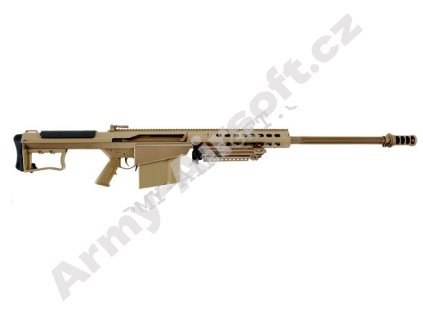 Airsoft Sniper M107 A1 BARRETT - TAN - Snow Wolf  Airsoft