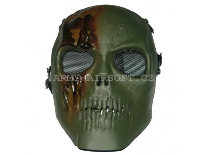 Maska M01 zelená
