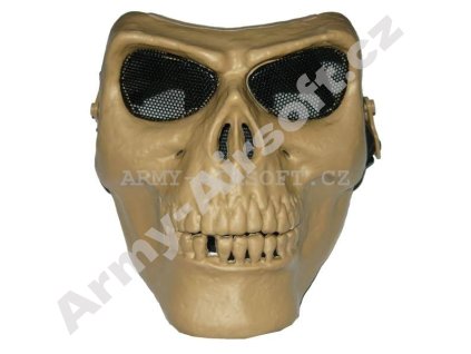 Maska Skull písková ACM  Airsoft