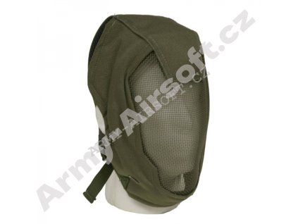 Mřížková maska - Šedozelená - AMC  Airsoft