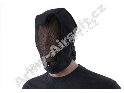 Mřížková maska - Černá - ACM  Airsoft