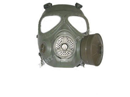 Ochranná maska Toxic s ventilátorem - ZELENÁ