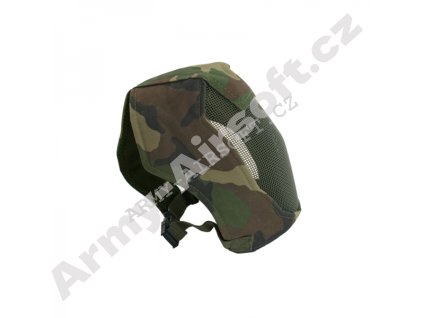 Mřížková maska - Woodland - ACM  Airsoft