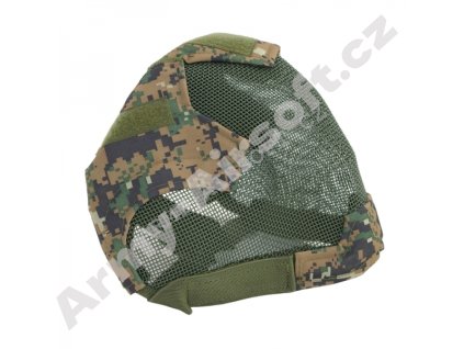 Mřížkový chránič hlavy - Digital Woodland - ACM  Airsoft