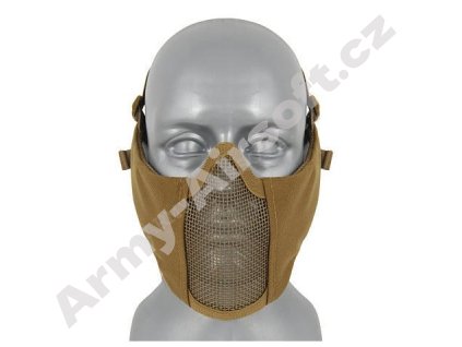Ocelová maska v3 Coyote - CS  Airsoft