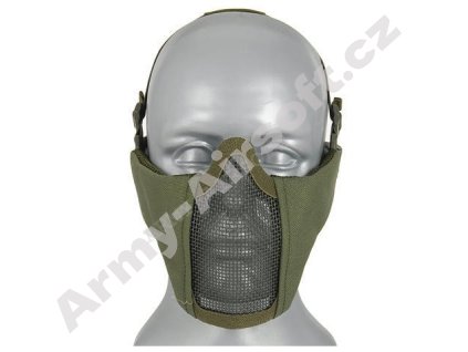 Ocelová maska v.2 Olive - ACM  Airsoft