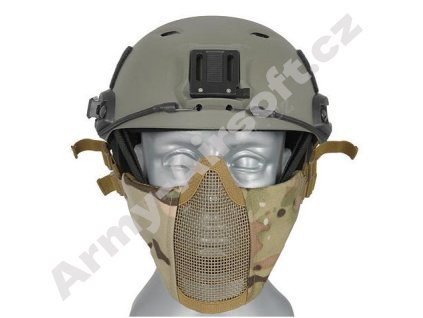Maska ocelová v.2 s uchycením na helmu CP - ACM  Airsoft