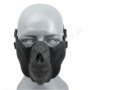 Maska na obličej SKULL Black - CS