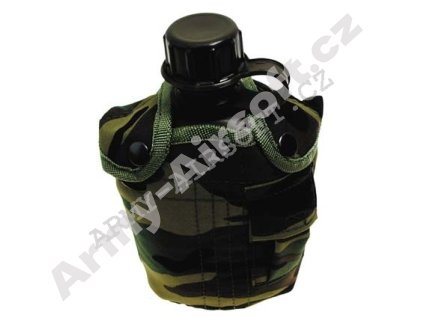 Láhev polní US nylonový potah 1L  - Woodland  Army shop