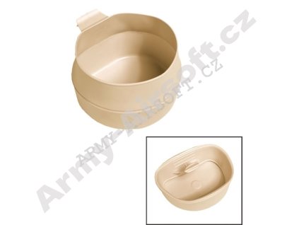 Skládácí hrnek Švédský Folda - PÍSKOVÝ  Army shop