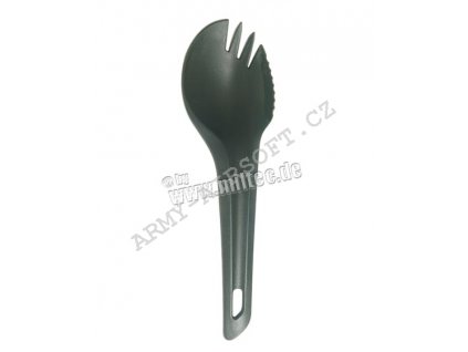 Lžíce, vidlička, nůž 3v1 SPORK WILDO® OLIVOVÁ  Army shop