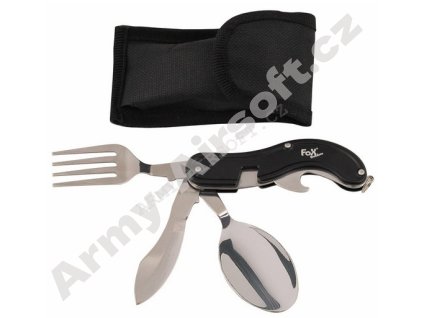 Příbor kapesní 4v1 - Fox Outdoor  Army shop
