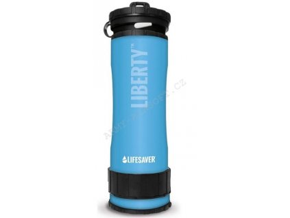 Láhev filtrační LIBERTY modrá - LIFESAVER  Army shop