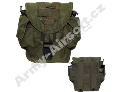 Pouzdro MOLLE pro láhev 1l/Utility ZELENÉ  Army shop