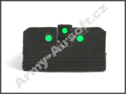Mířidla pro Glock zelené ACM  Airsoft
