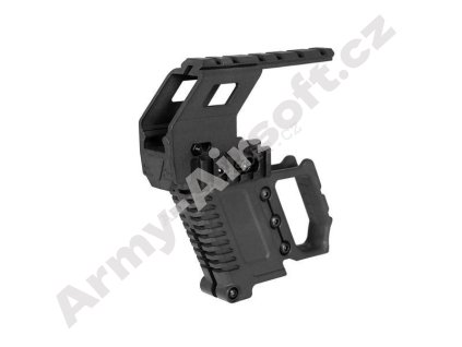 Taktický KIT GB-37 s RIS pro náhradní zásobník pro Glock 17/18/19 - Black - Ultimate Tactical  Airsoft