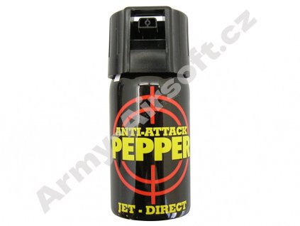 Obranný sprej pepřový Anti-Attack OC JET 20ml, 40ml  Obrana