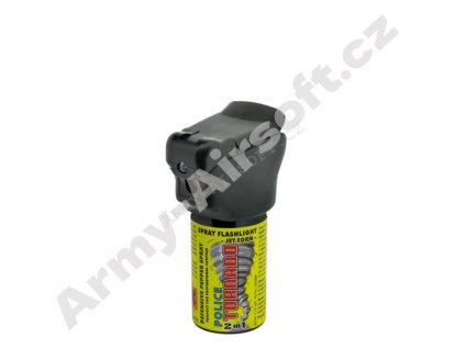 Sprejová svítilna POLICE TORNADO - ESP  Obrana