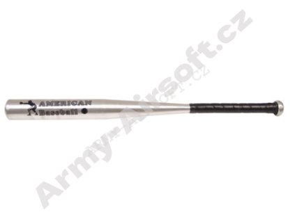 Pálka baseballová hliník 76 cm STŘÍBRNÁ - MFH  Obrana