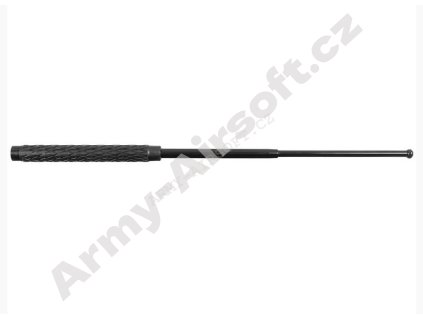 Kovový obušek výsuvný - černý - MFH  Obrana