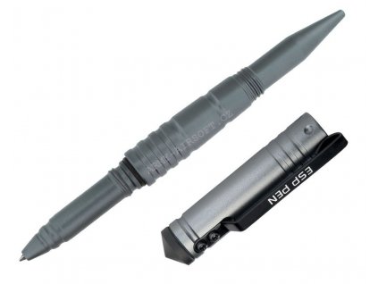 Kompaktní taktické pero s rozbíječem skel (titan) - ESP