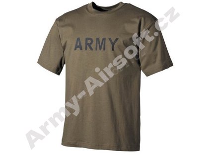 Tričko ARMY Zelené - MFH  Maskáče