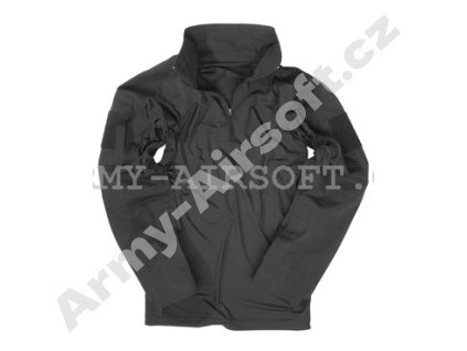 Taktické triko černé - Mil-tec  Maskáče