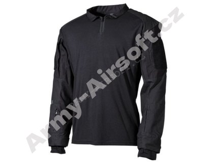 US taktické triko Černé - MFH  Maskáče