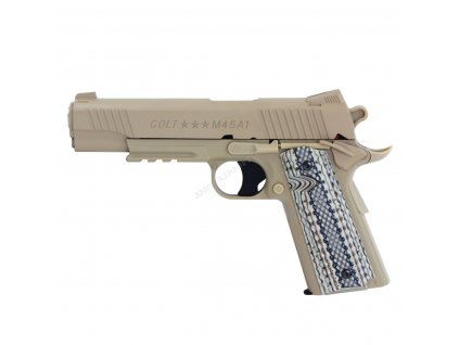 Airsoft pistole Colt M45 A1 CO2 TAN - CYBG  Airsoft