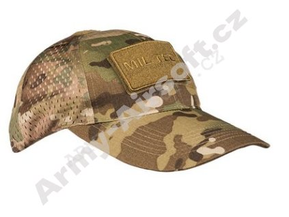 Čepice síťovaná Multica - Mil-tec  Maskáče