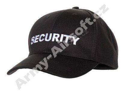 Čepice US baseball SECURITY ČERNÁ - MFH  Maskáče