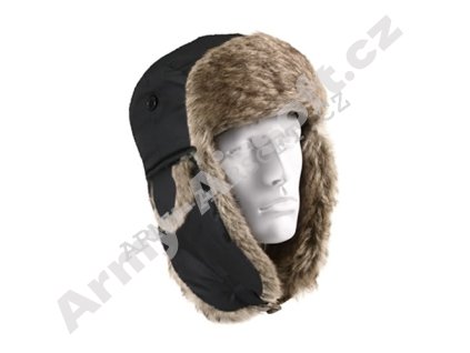 Čepice FUR FLYER'S ČERNÁ  Maskáče