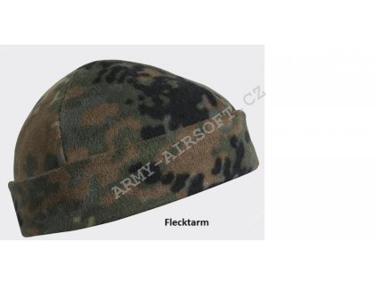 Kulich - zimní čepice Helikon fleece - Flecktarn  Maskáče